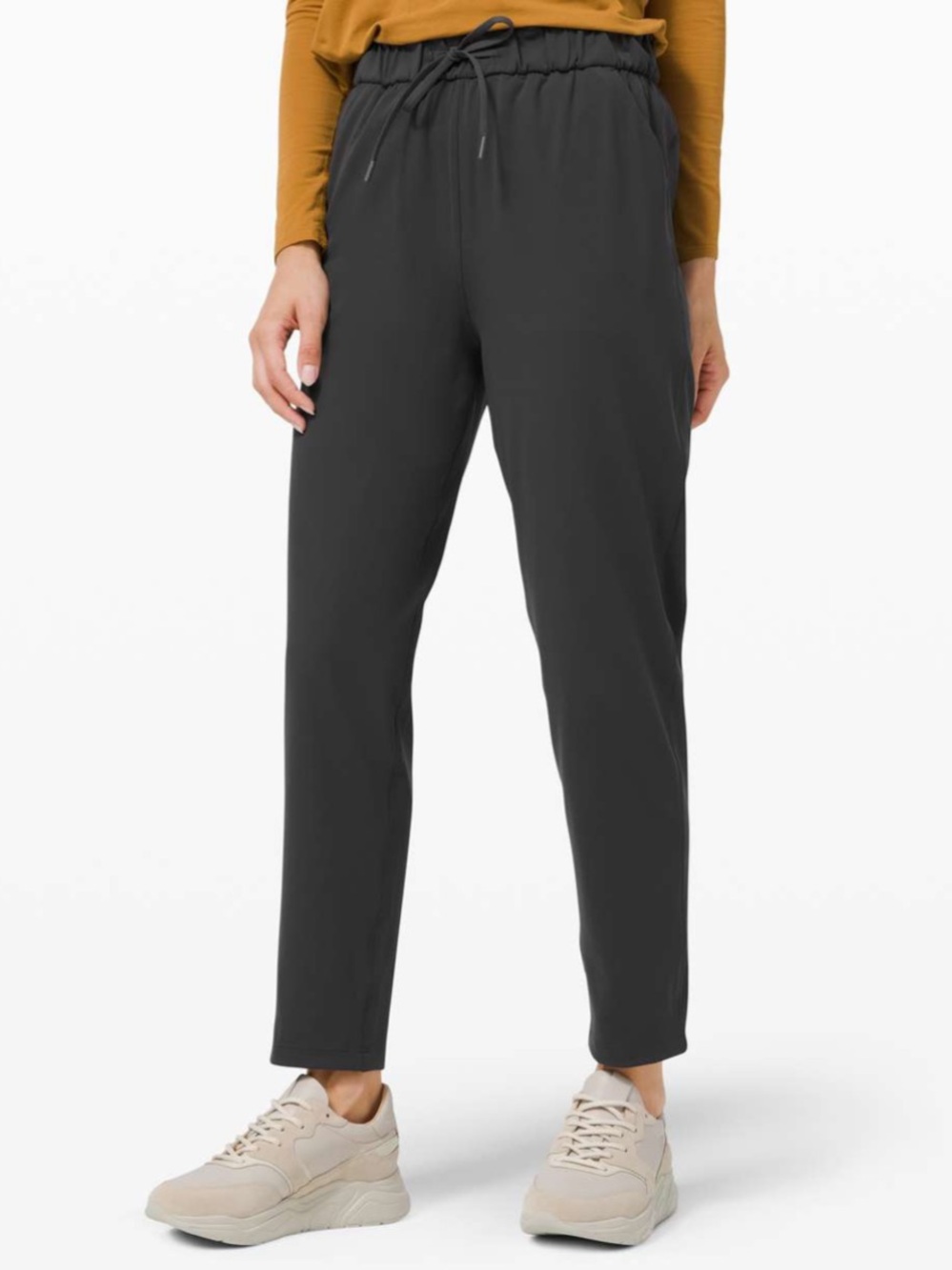 Lululemon keep moving pant 7/8 high rise 4 graphite grey full-on luxtreme pants